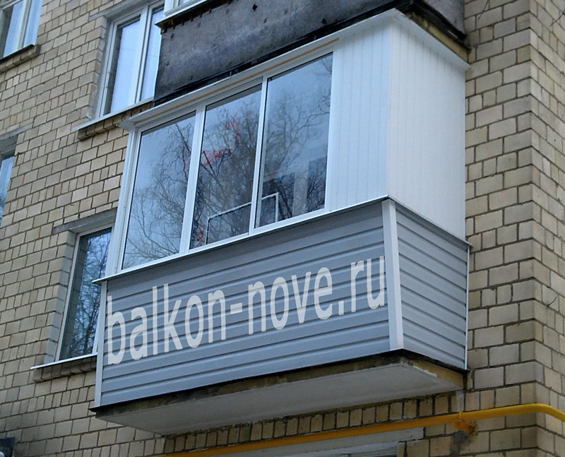 Остекление балконов в хрущёвке цены